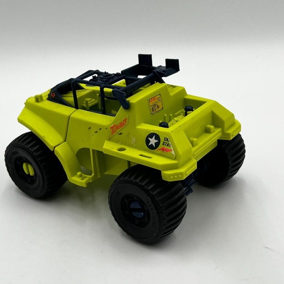 GI Joe Badger Front Line Attack Jeep 1990 Vintage Hasbro ARAH Incomplete - Picture 5 of 14